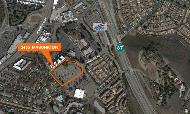 2455 Masonic Drive Land Property For Sale in San Jose, CA