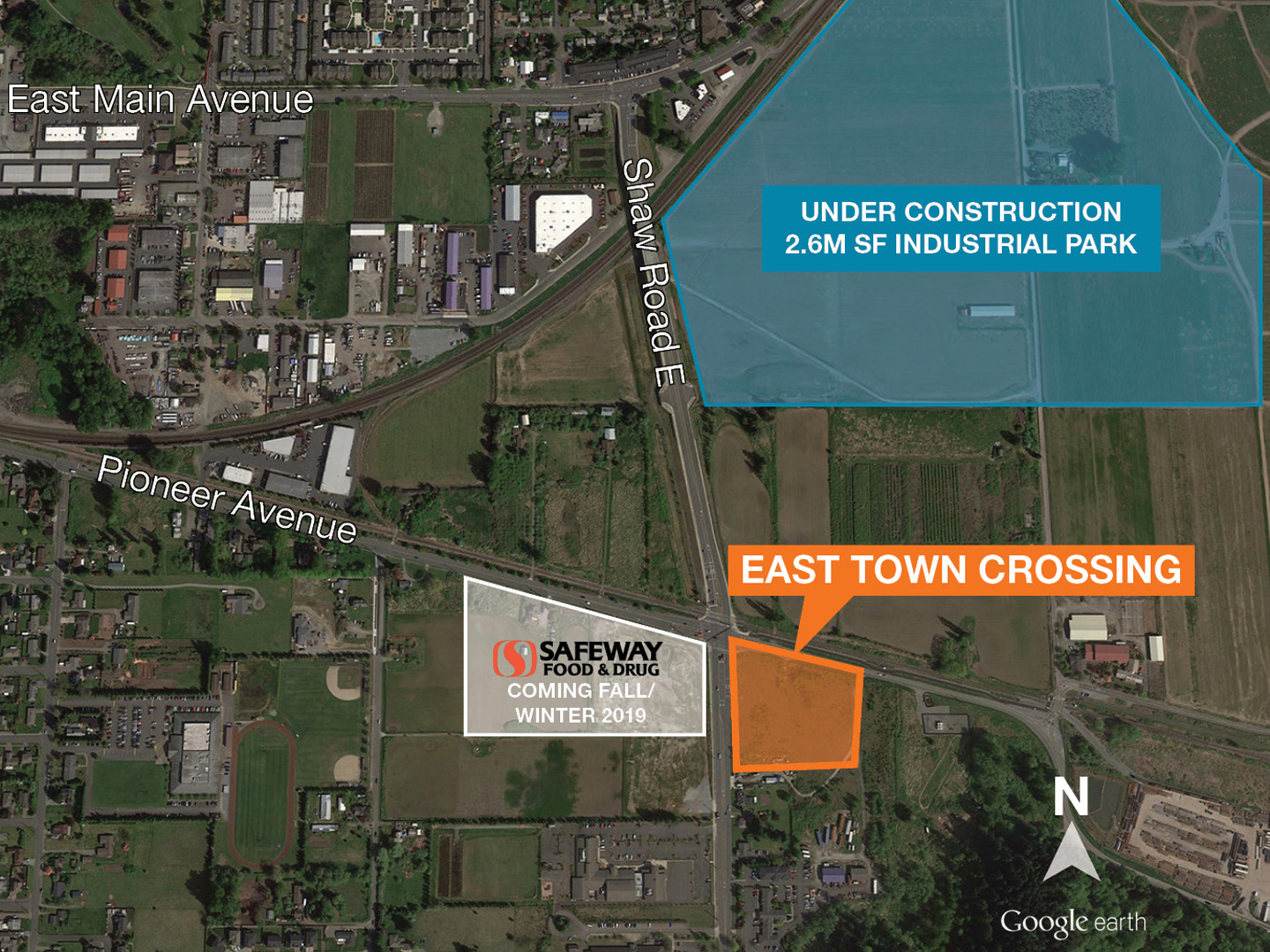 East Town Crossing- Ste 101 Retail Property For Lease in Puyallup, WA