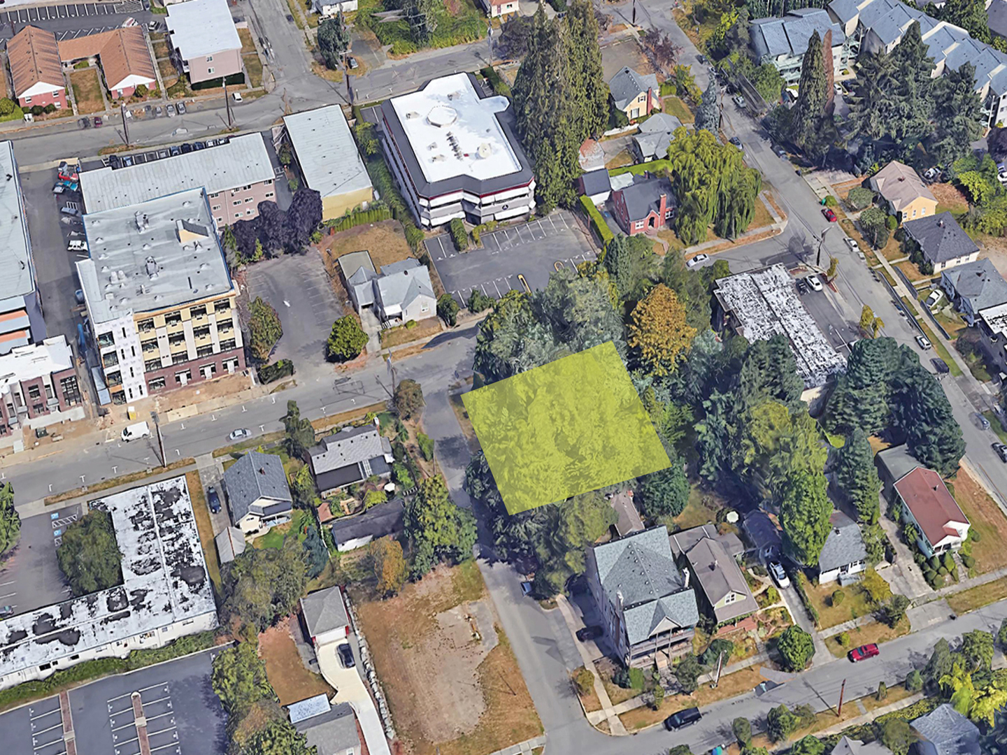 Downtown Olympia Multifamily Site Land Property For Sale in Olympia, WA